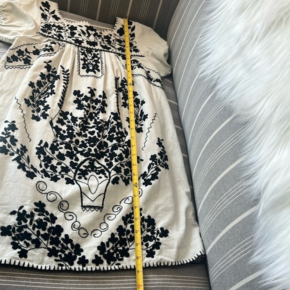 Lerario Beatriz Embroidered Mini Dress Tunic - Picture 13 of 13